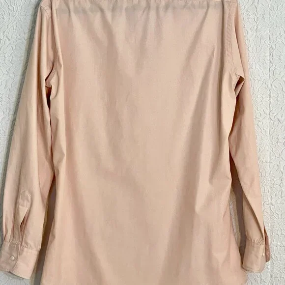 YSL Vintage Pink Oxford Dress Shirt - Picture 5 of 6